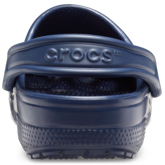 CROCS UNISEX-ADULT CLASSIC CLOGS (BEST SELLERS), NAVY, 12 WOMEN/10 MEN - Picture 3 of 6